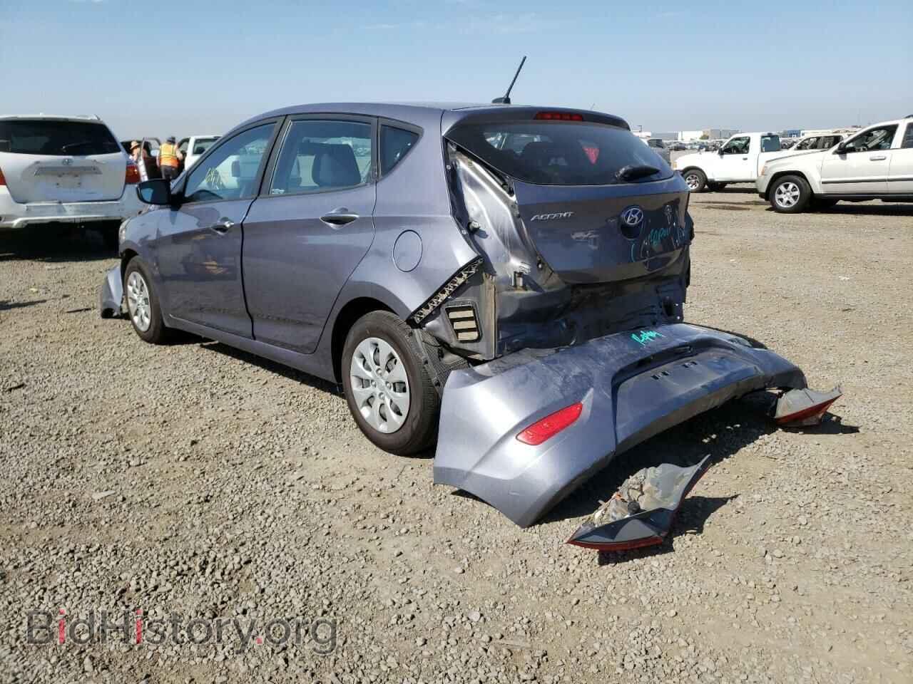 2017 HYUNDAI ACCENT - VIN: KMHCT5AE4HU342501 - Фото 3