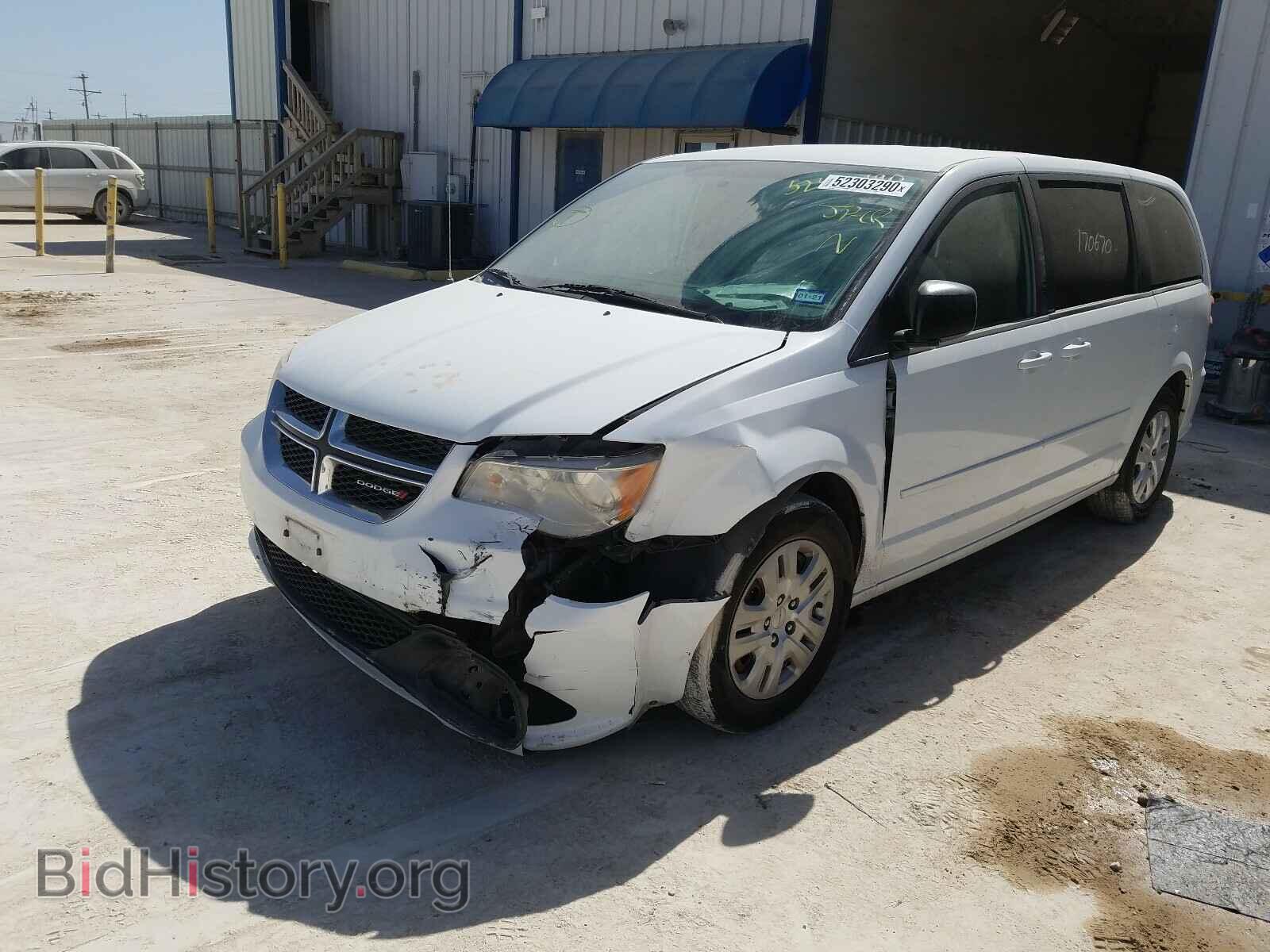 2014 DODGE CARAVAN - VIN: 2C4RDGBGXER283843 - Фото 2