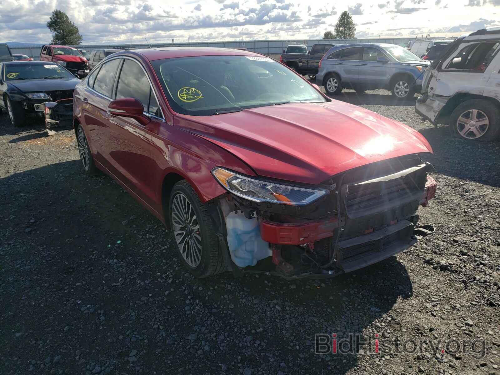 Photo 3FA6P0D98JR246865 - FORD FUSION 2018