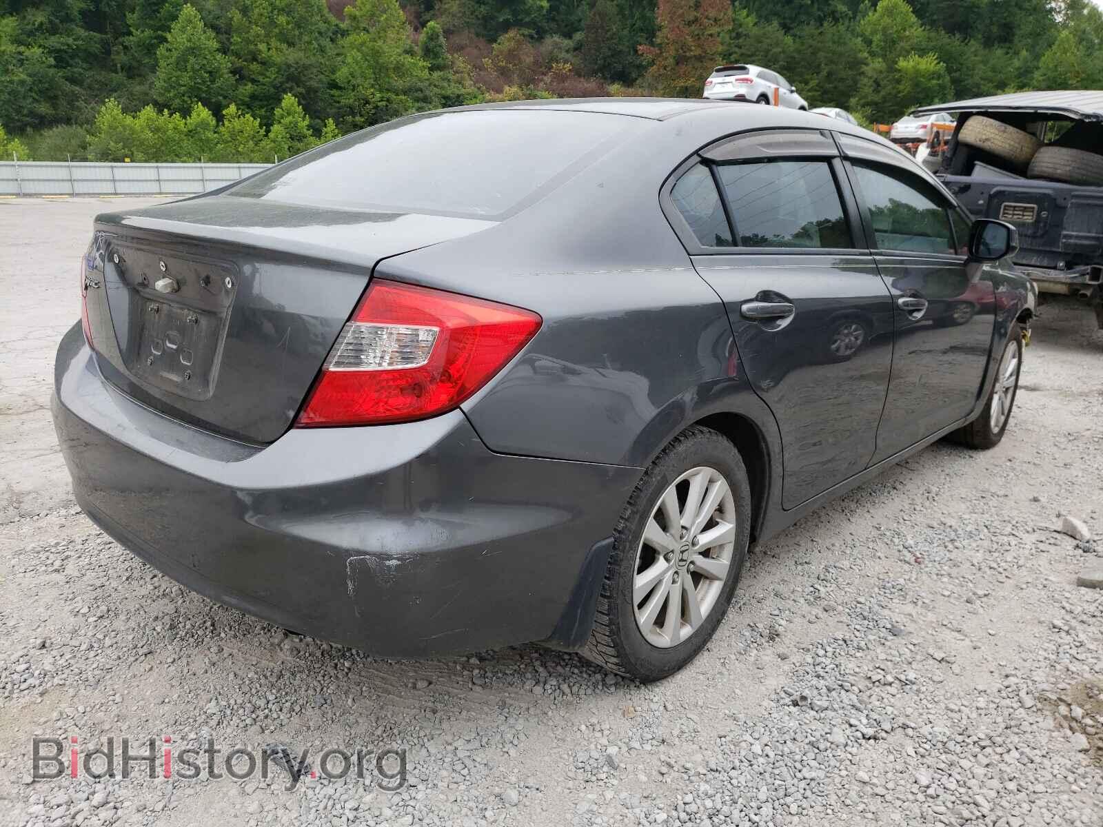 2012 HONDA CIVIC - VIN: 2HGFB2F87CH313982 - Фото 4