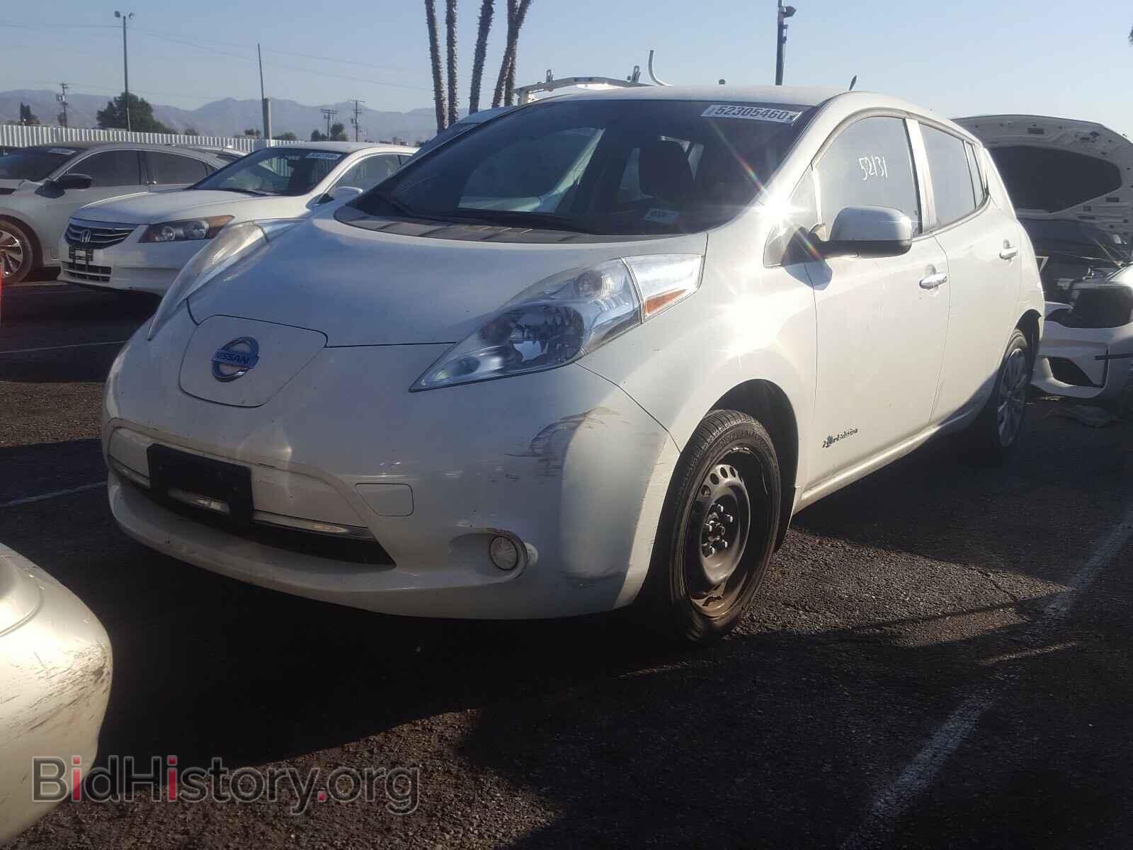 2013 NISSAN LEAF - VIN: 1N4AZ0CP9DC413323 - Фото 2
