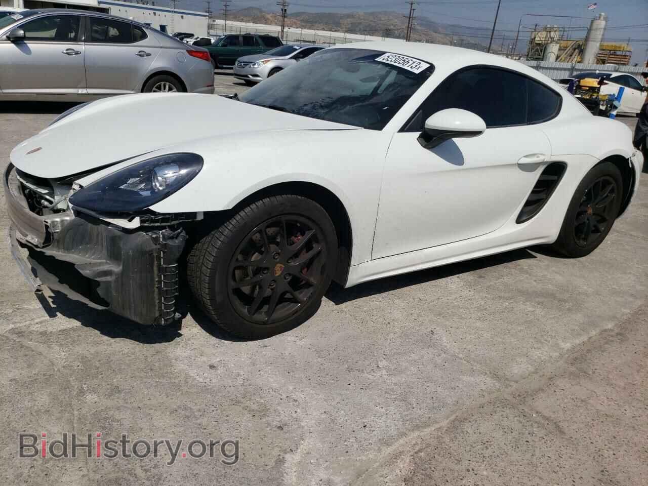 Фотография WP0AA2A85JK262409 - PORSCHE CAYMAN 2018