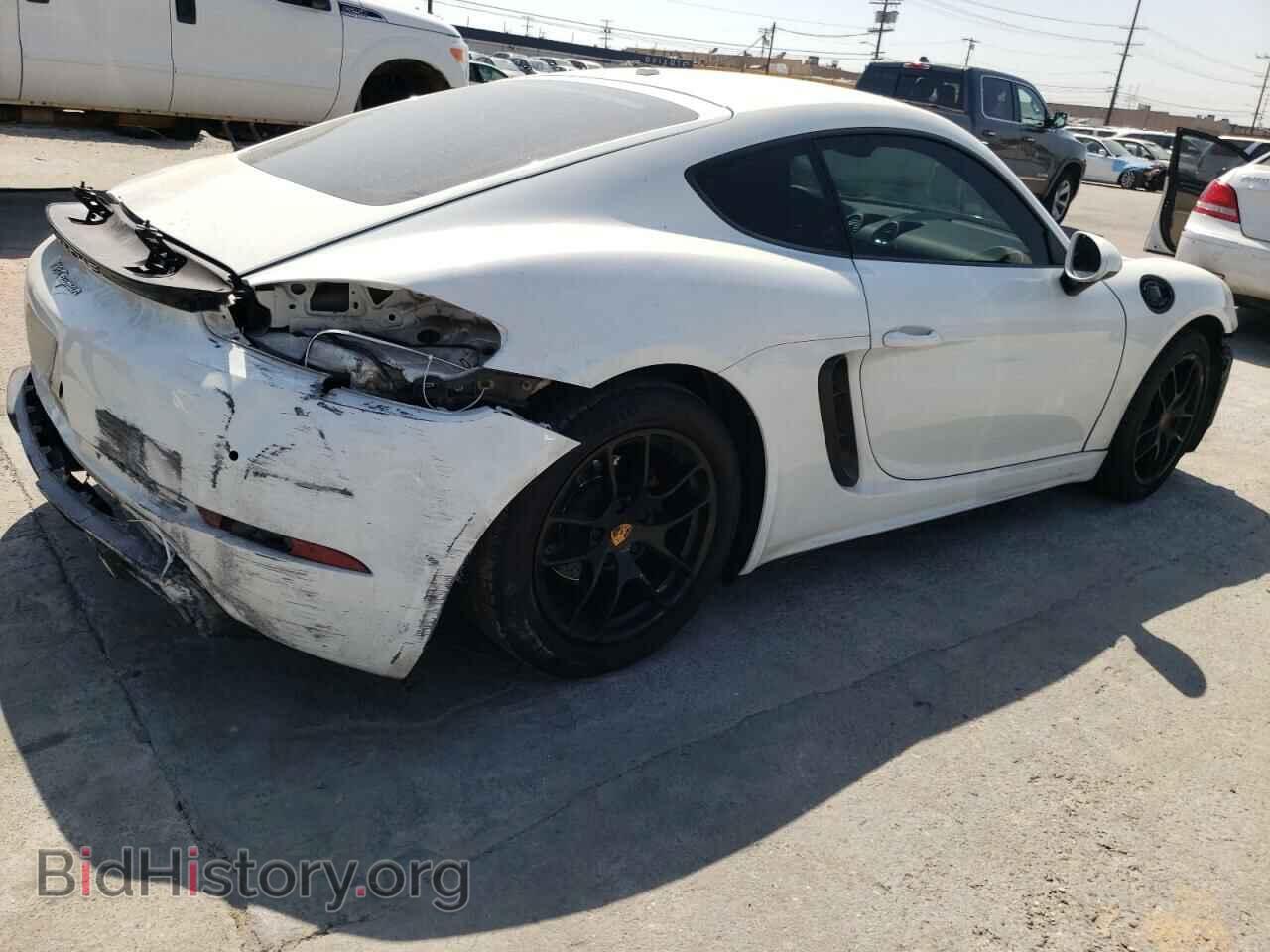 2018 PORSCHE CAYMAN - VIN: WP0AA2A85JK262409 - Фото 3