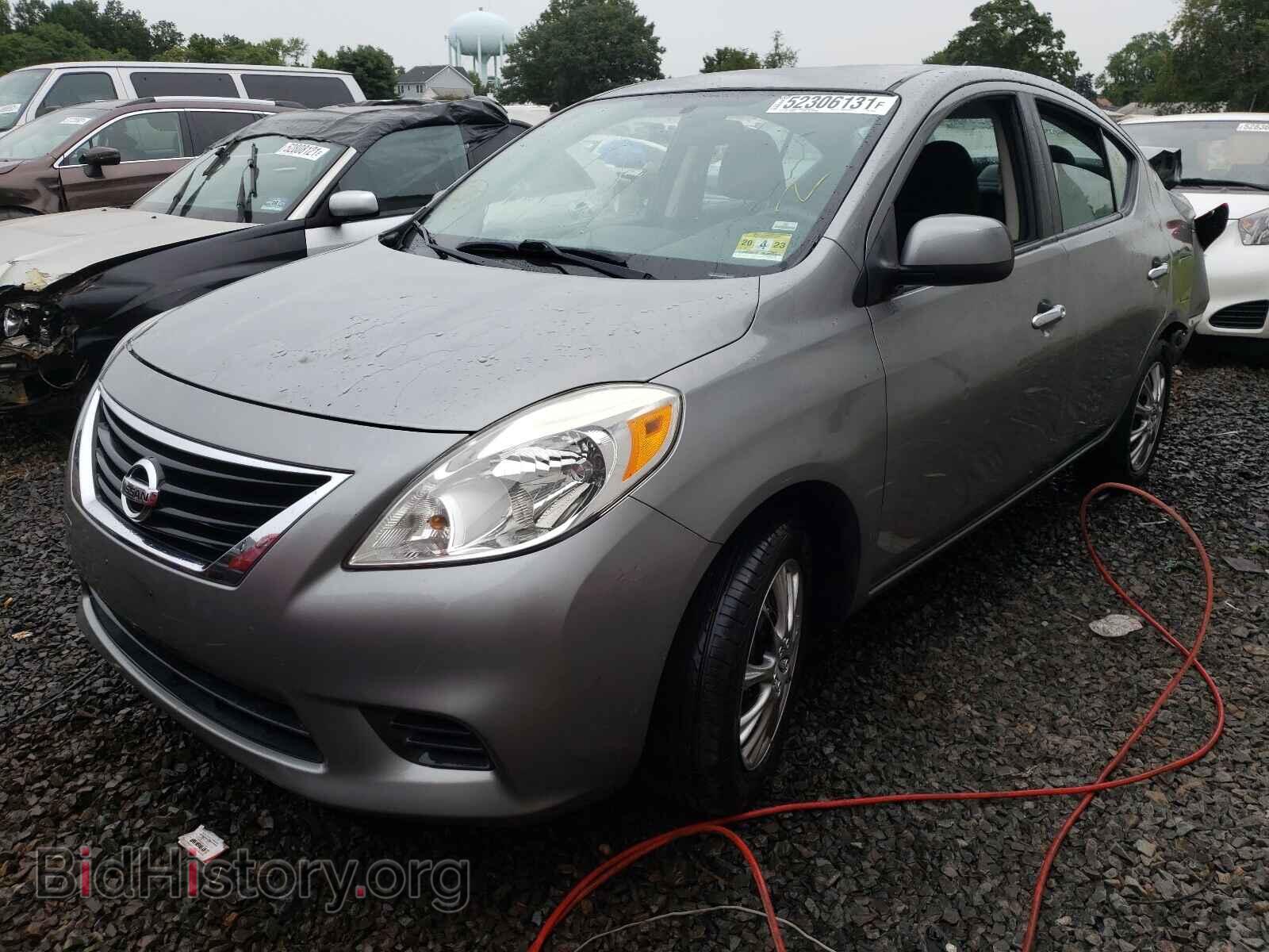 2012 NISSAN VERSA - VIN: 3N1CN7AP8CL854022 - Фото 2