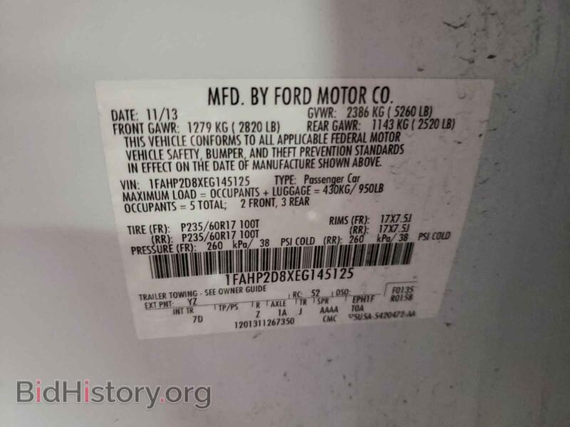 2014 Ford TAURUS (VIN 1FAHP2D8XEG145125) — photo 10 of 10