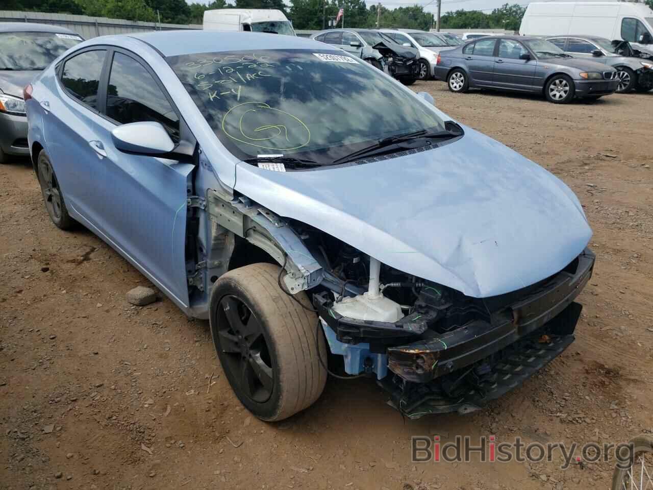 Photo KMHDH4AE9CU314055 - HYUNDAI ELANTRA 2012