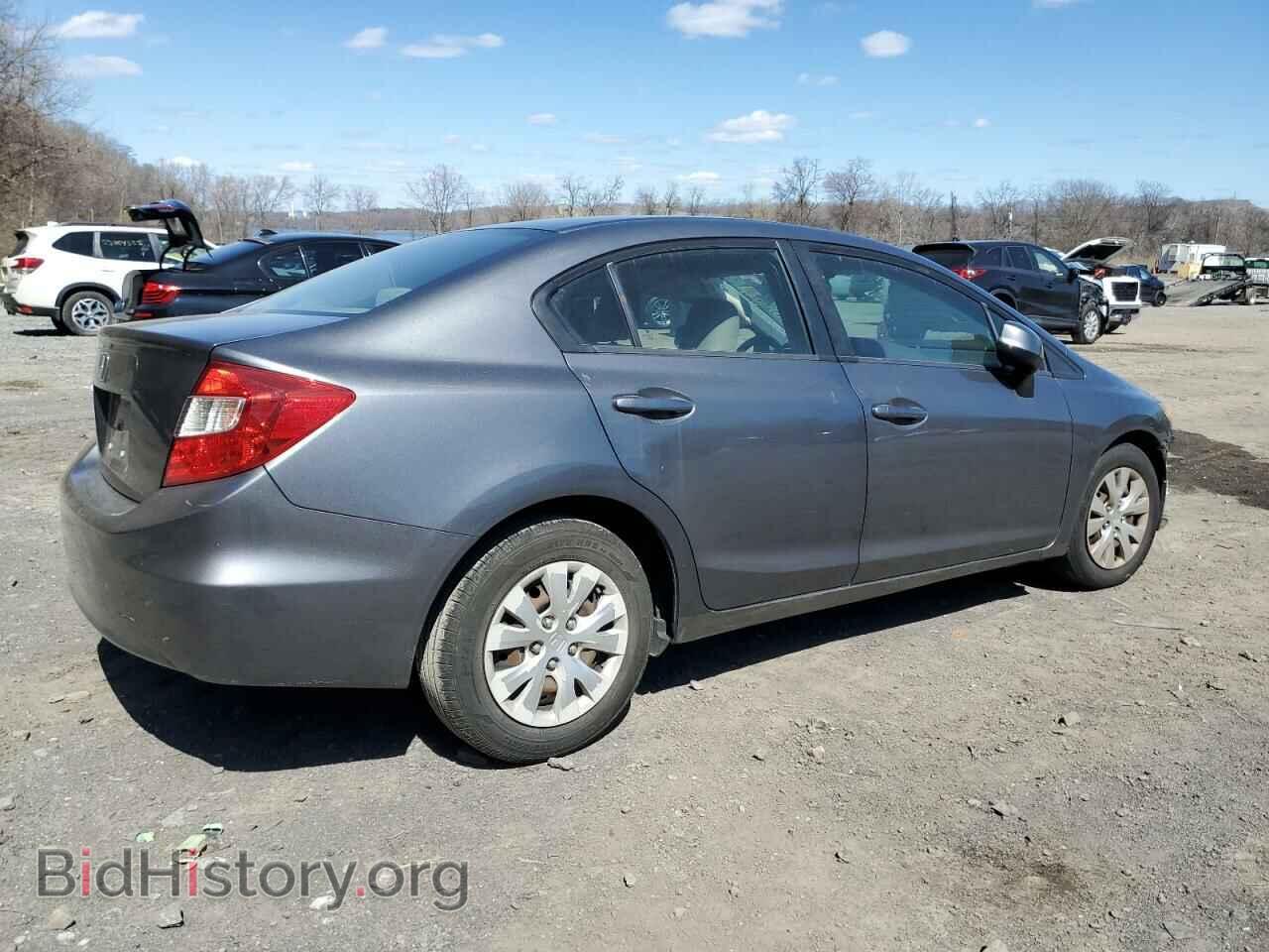 2012 HONDA CIVIC - VIN: 19XFB2F5XCE342487 - Фото 3