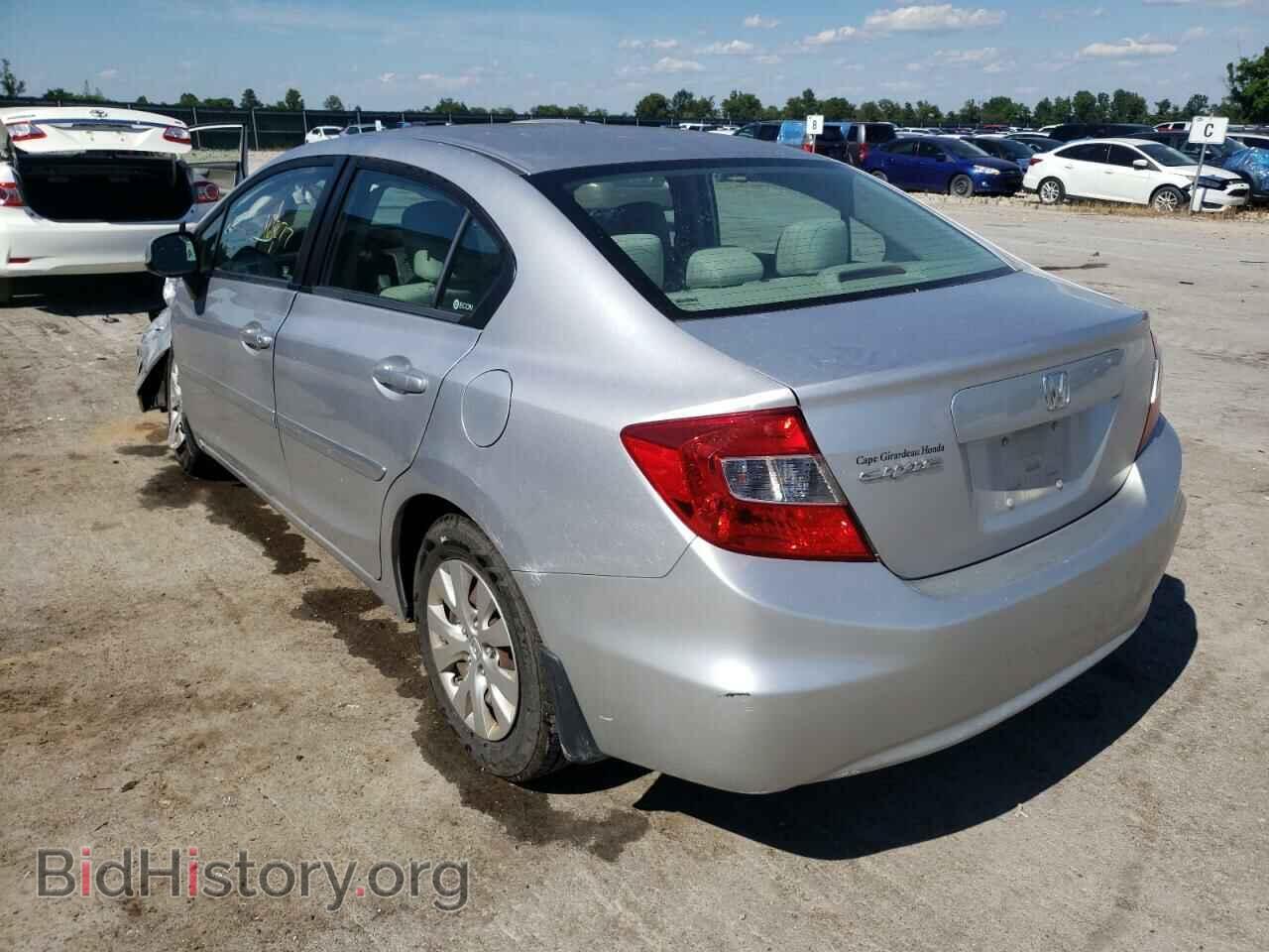 2012 HONDA CIVIC - VIN: 19XFB2F58CE022889 - Фото 3