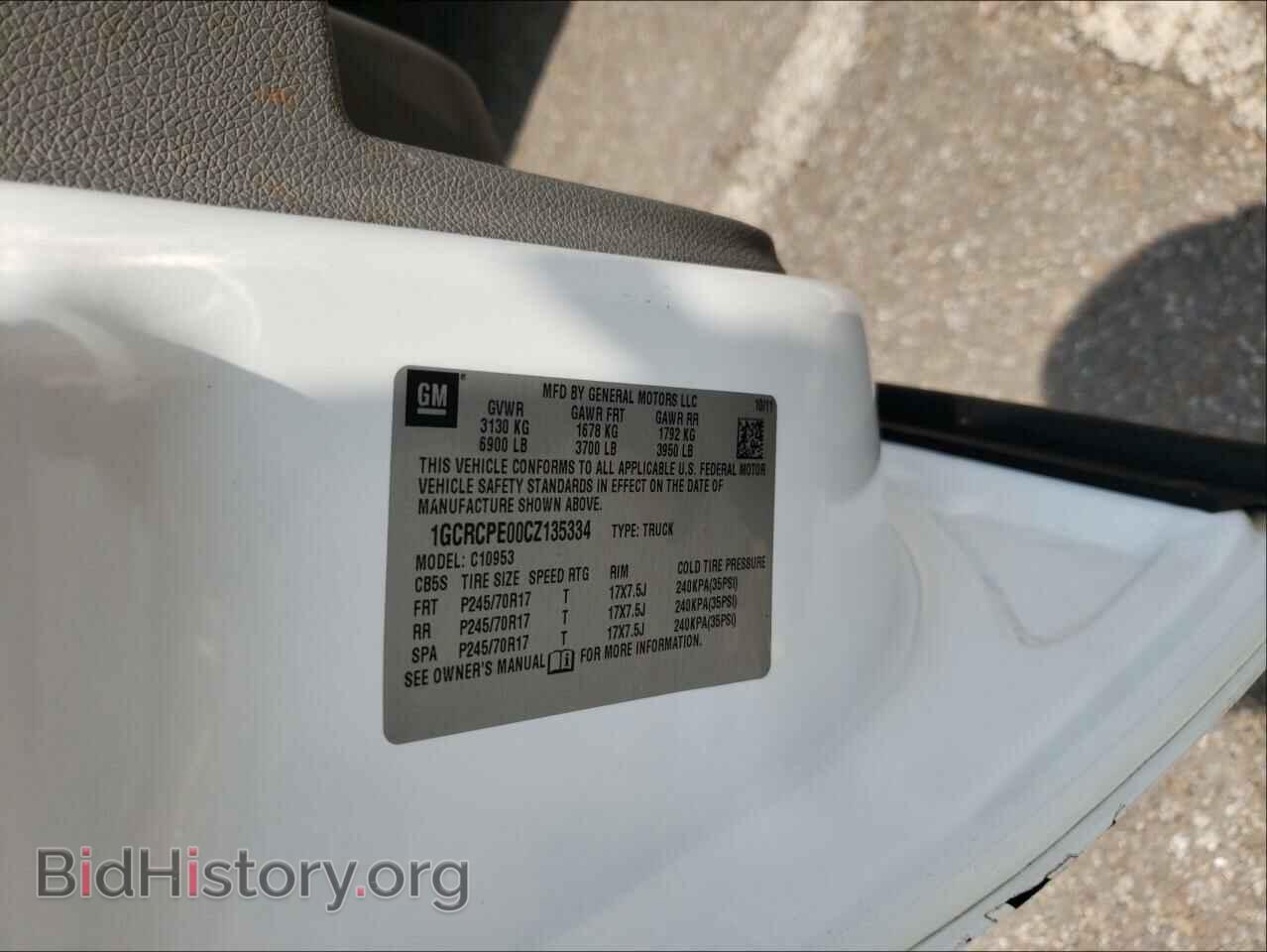 2012 CHEVROLET SILVERADO - VIN: 1GCRCPE00CZ135334 - Фото 10