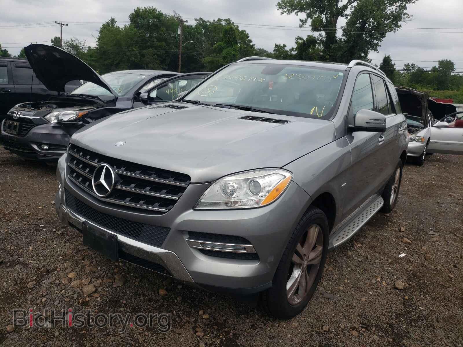 2012 MERCEDES-BENZ M-CLASS - VIN: 4JGDA5HB0CA045886 - Фото 2