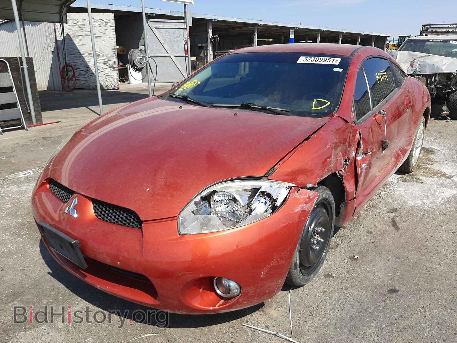 2006 MITSUBISHI ECLIPSE - VIN: 4A3AK34T26E024927 - Photo 2