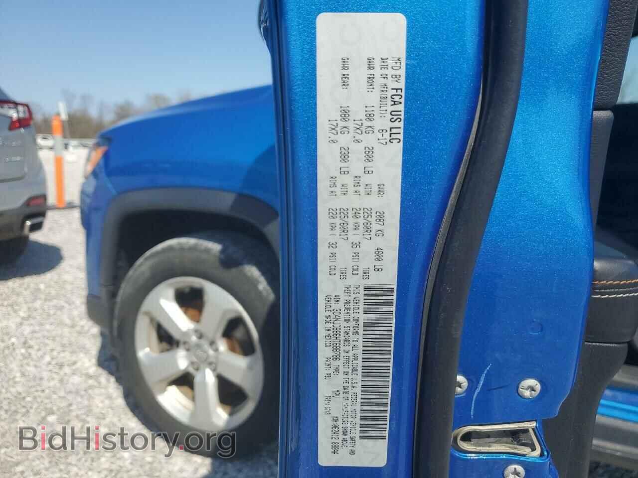 2017 JEEP COMPASS - VIN: 3C4NJDBB6HT688786 - Photo 15