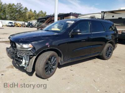 2017 Dodge DURANGO GT, черный — VIN 1C4RDJDGXHC748905, Copart