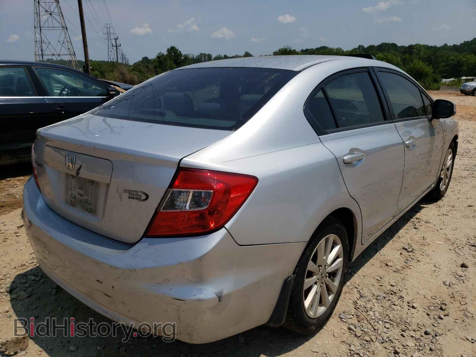 2012 HONDA CIVIC - VIN: 2HGFB2F86CH541522 - Фото 4