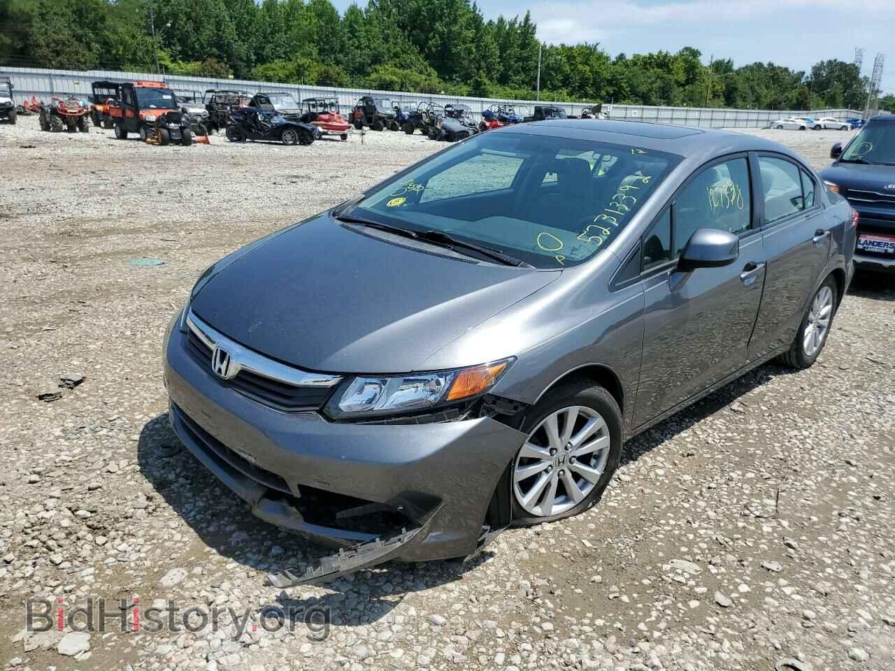 2012 HONDA CIVIC - VIN: 2HGFB2F80CH306730 - Photo 2