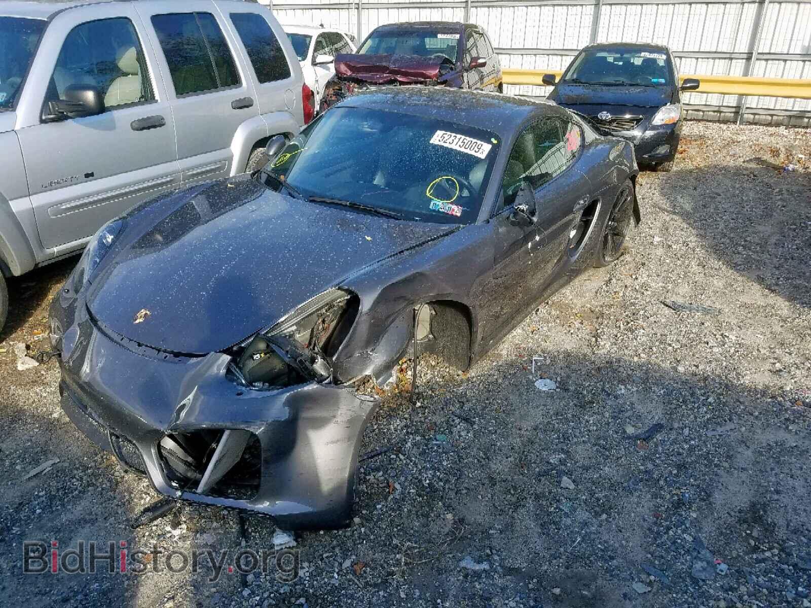 2016 PORSCHE CAYMAN - VIN: WP0AB2A88GK185654 - Фото 2
