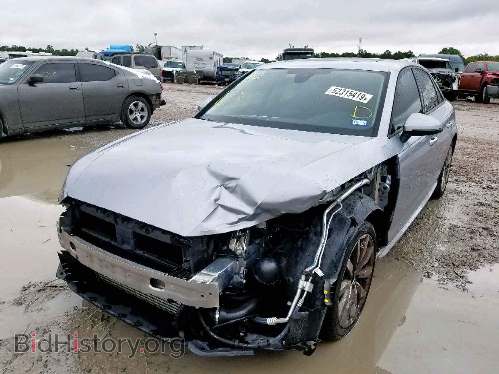 2018 AUDI A4 - VIN: WAUKMAF43JA123944 - Фото 2