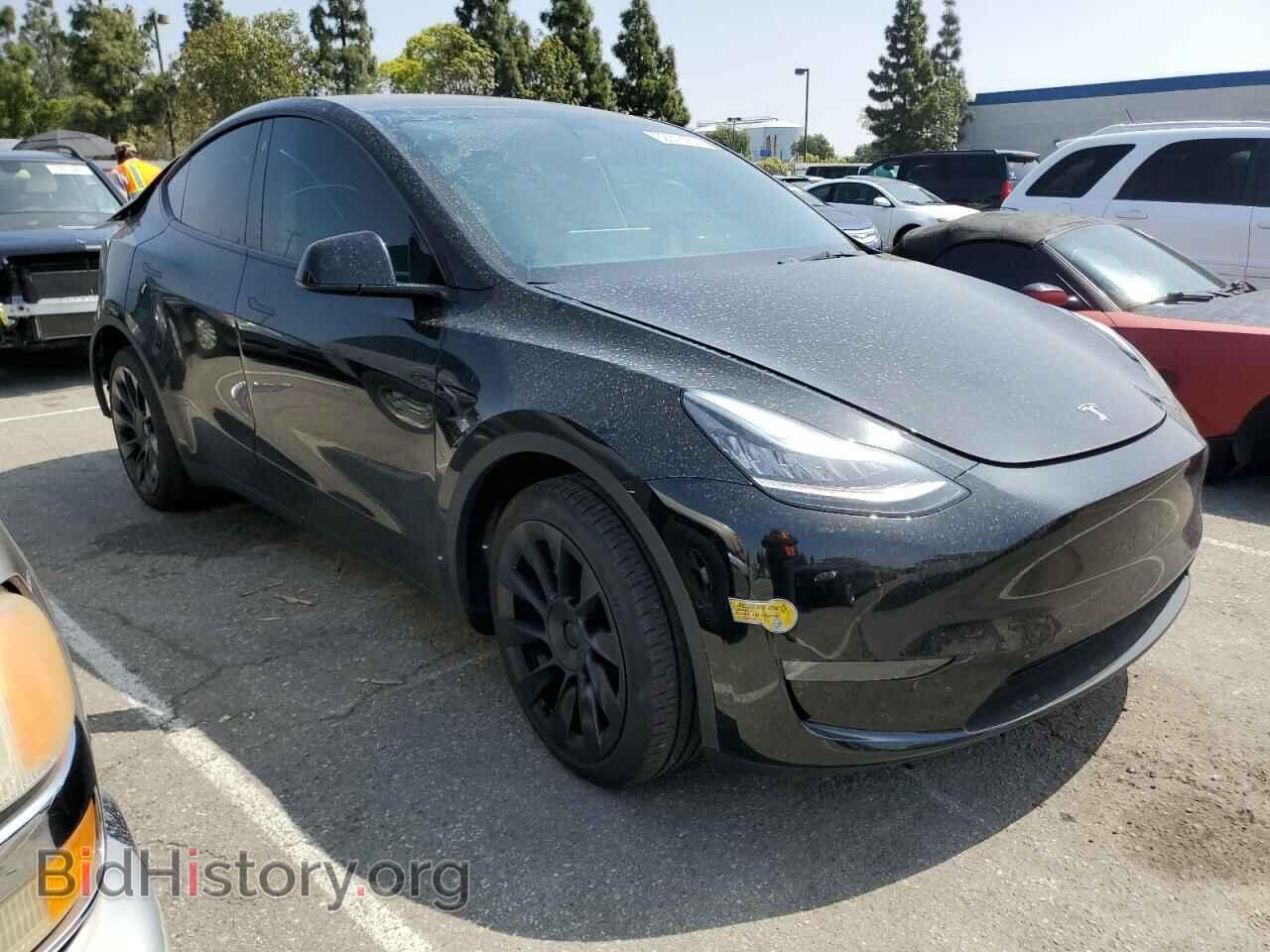 2022 TESLA MODEL Y - VIN: 7SAYGDEE0NF367728 - Фото 4