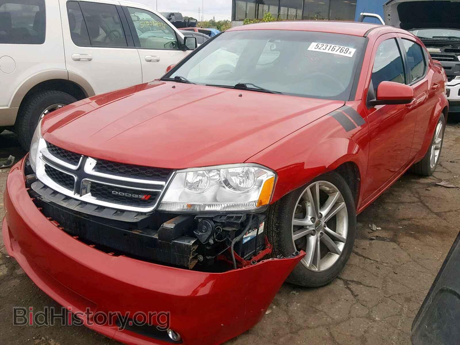 2011 DODGE AVENGER - VIN: 1B3BD1FG4BN524041 - Фото 2