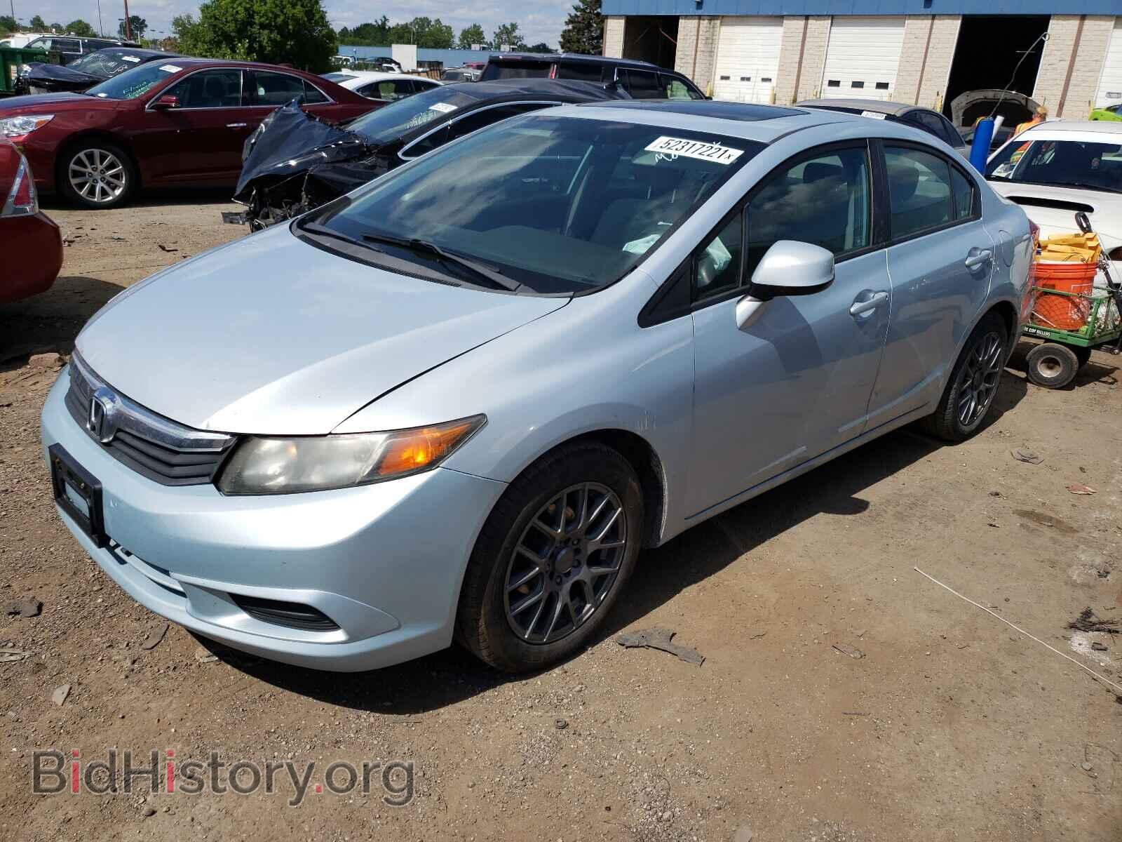 2012 HONDA CIVIC - VIN: 19XFB2F86CE332839 - Фото 2