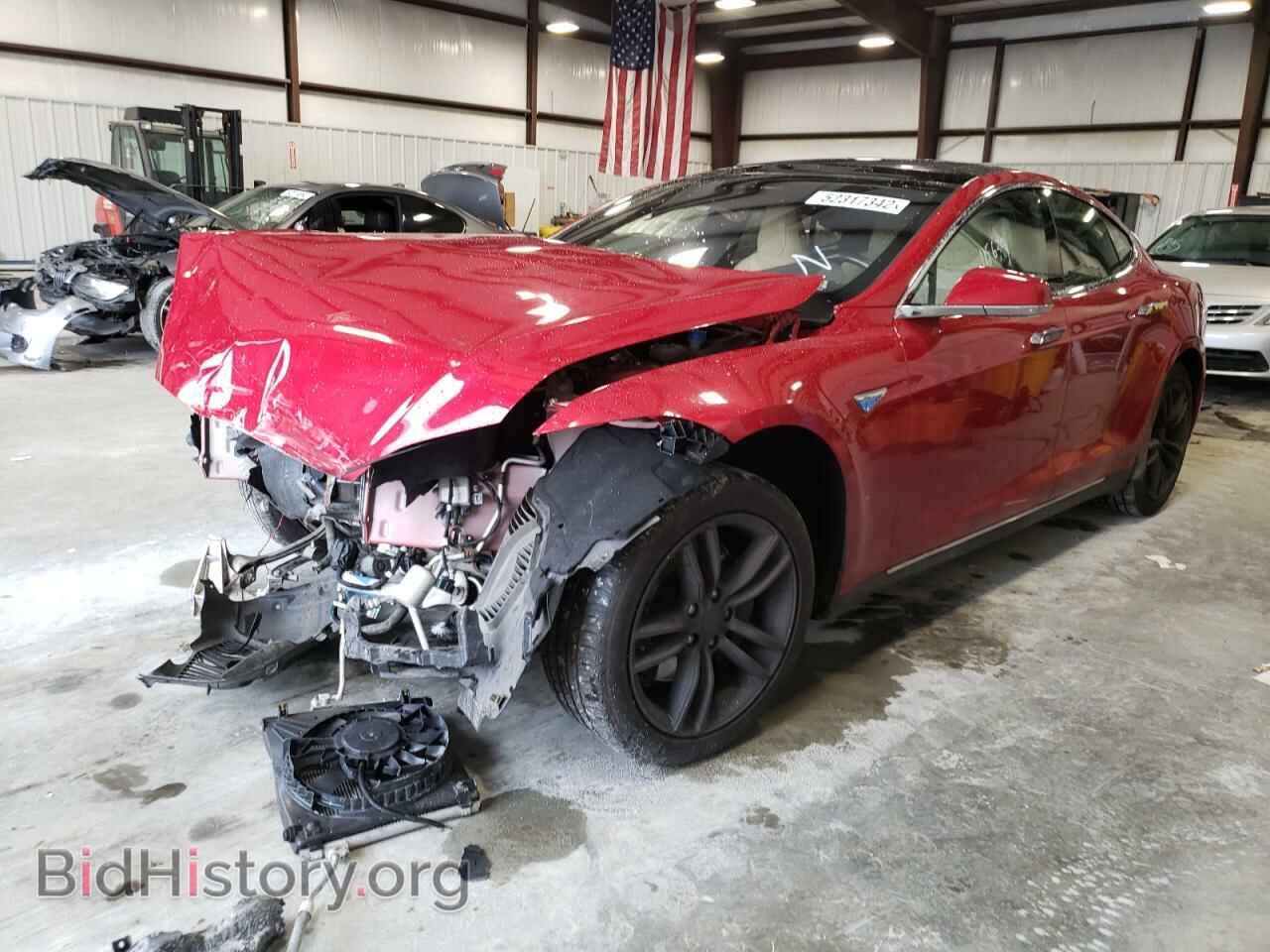 2015 TESLA MODEL S - VIN: 5YJSA1E20FF101992 - Фото 2