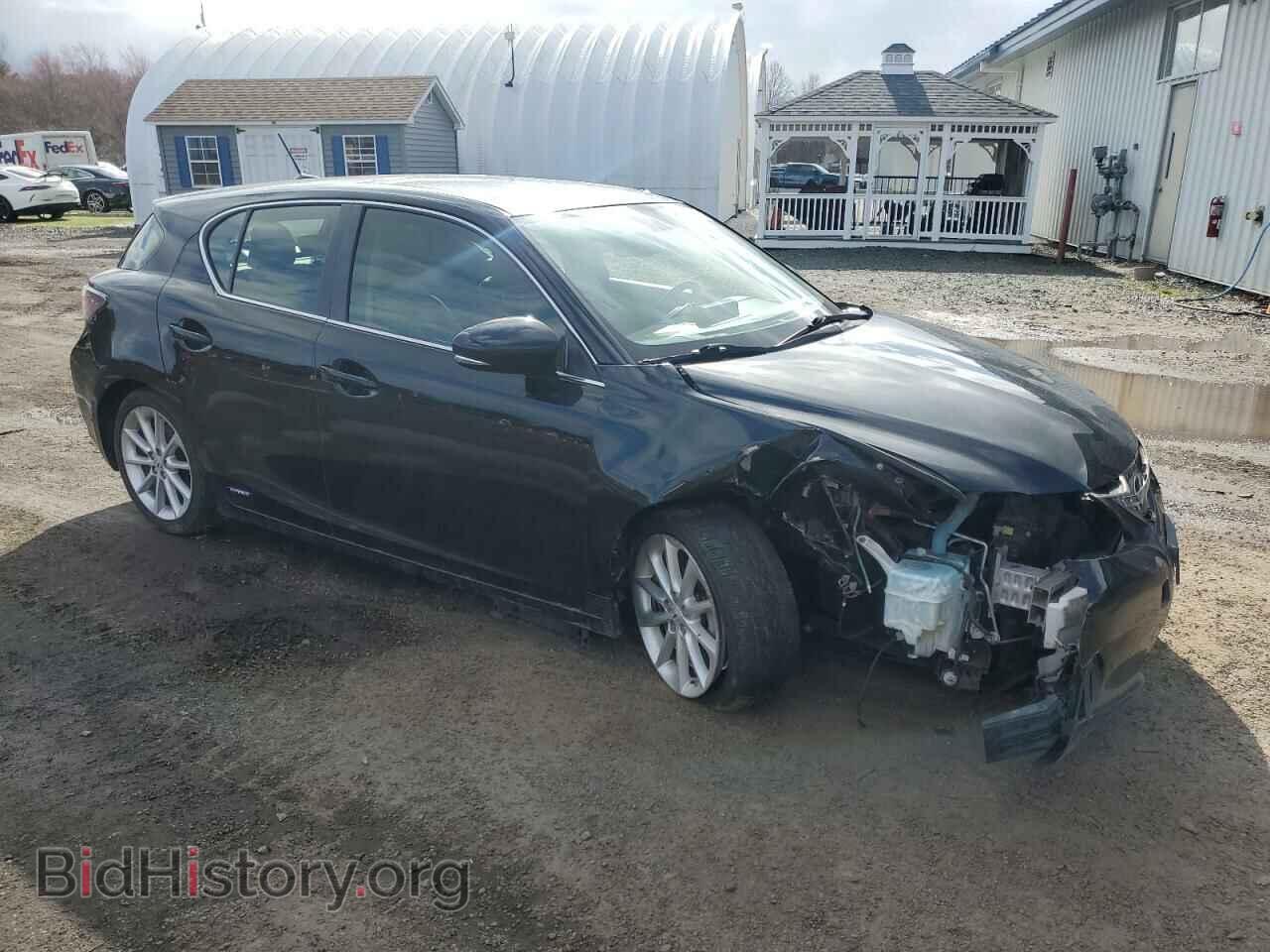 2012 LEXUS CT 200 - VIN: JTHKD5BH5C2077757 - Фото 4