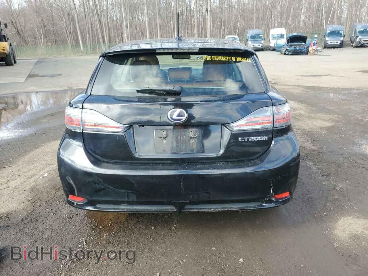 2012 LEXUS CT 200 - VIN: JTHKD5BH5C2077757 - Фото 6