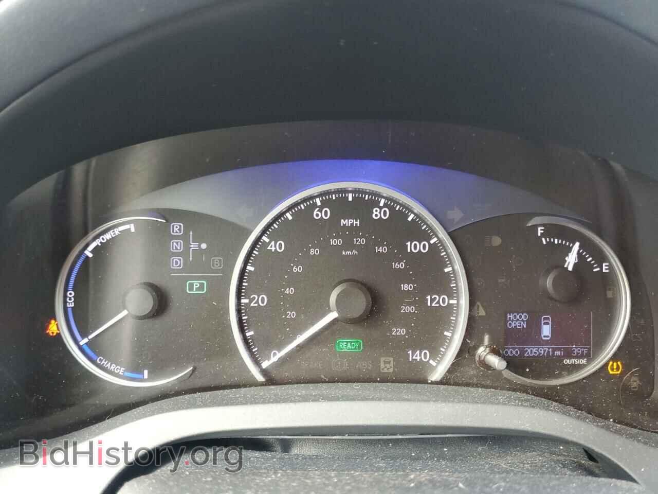 2012 LEXUS CT 200 - VIN: JTHKD5BH5C2077757 - Фото 9