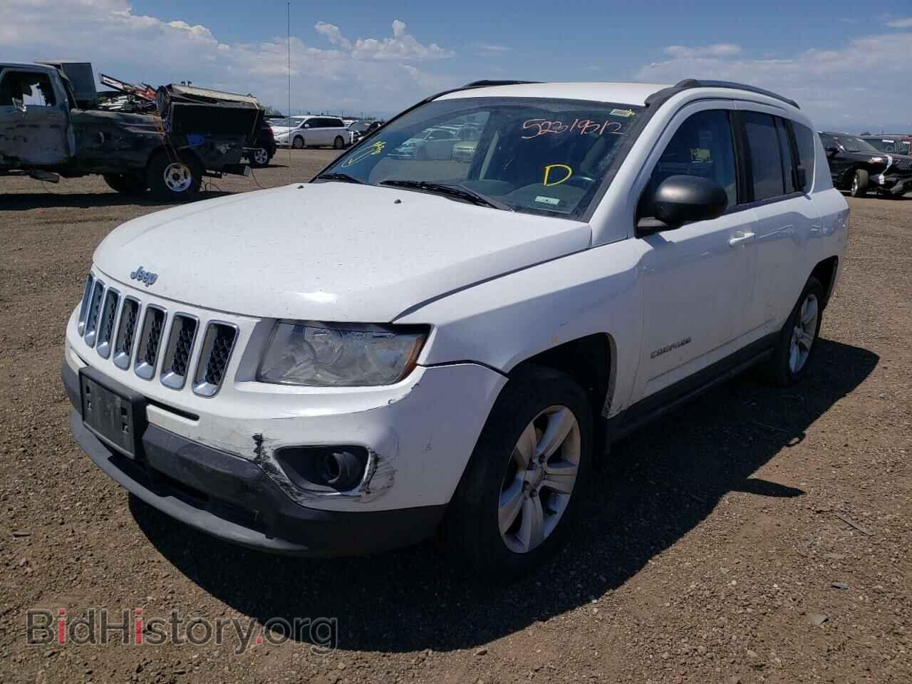 2013 JEEP COMPASS - VIN: 1C4NJDEB7DD164381 - Фото 2