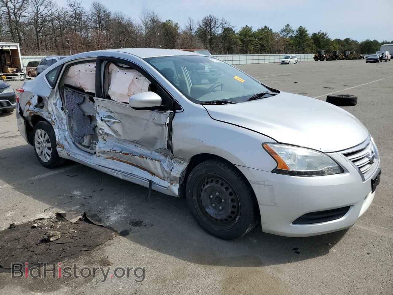 2013 NISSAN SENTRA - VIN: 3N1AB7AP1DL742518 - Фото 4