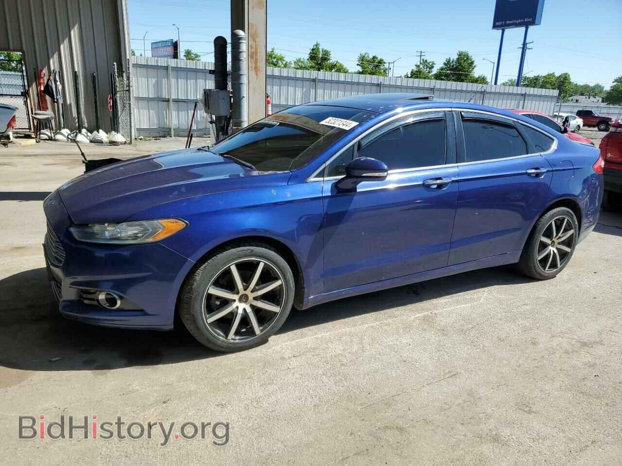 Photo 3FA6P0D97DR258459 - FORD FUSION 2013