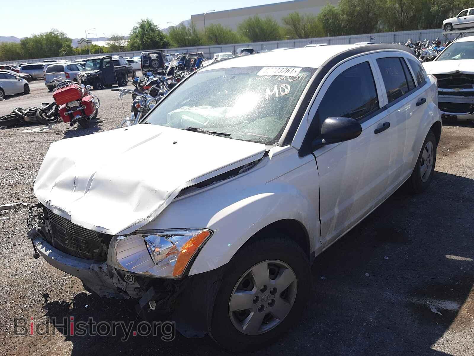 2009 DODGE CALIBER - VIN: 1B3HB28A69D106417 - Фото 2