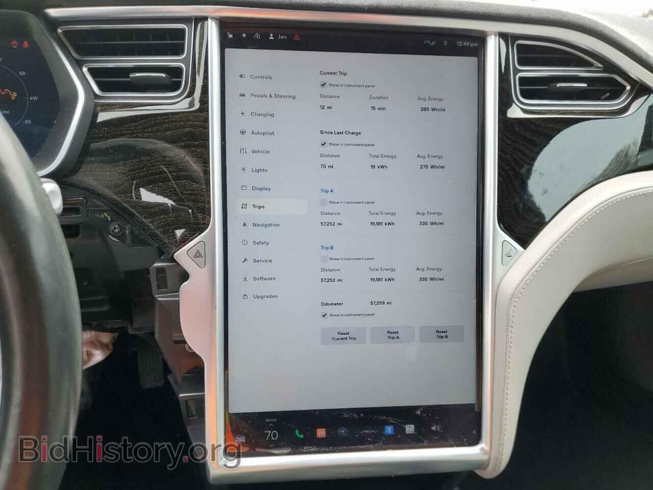 2016 TESLA MODEL S - VIN: 5YJSA1E2XGF145340 - Photo 9