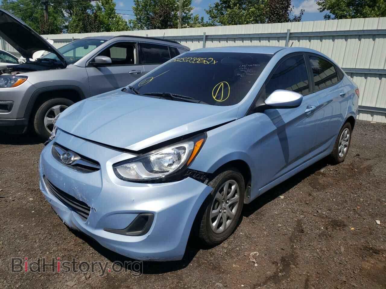2014 HYUNDAI ACCENT - VIN: KMHCT4AE1EU716617 - Фото 2