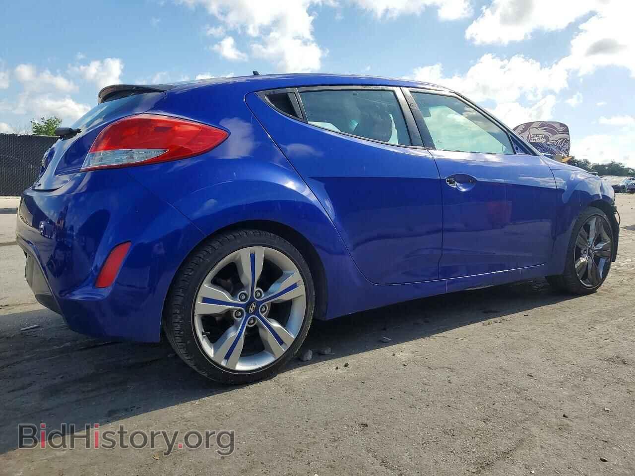 2014 HYUNDAI VELOSTER - VIN: KMHTC6AD4EU185416 - Фото 3