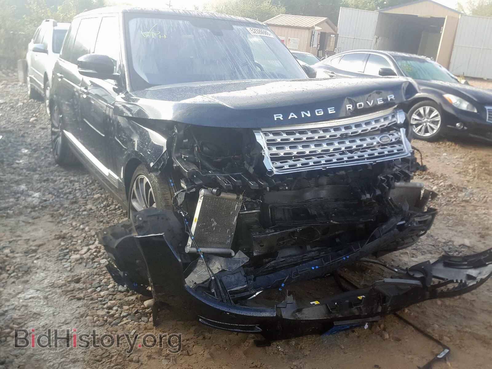 Photo SALGS3EF0GA298215 - LAND ROVER RANGE ROVE 2016