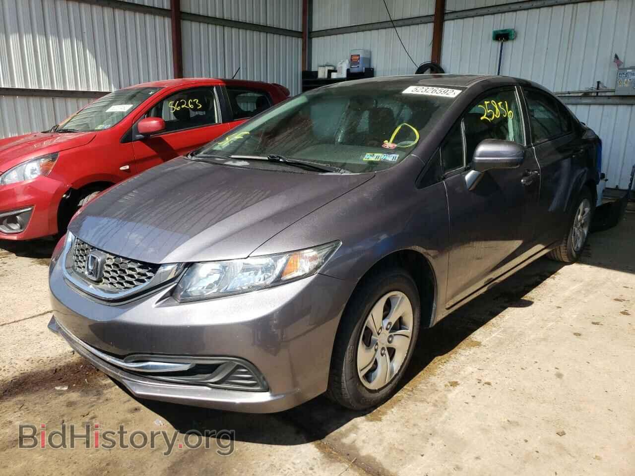 2015 HONDA CIVIC - VIN: 19XFB2F54FE291136 - Фото 2