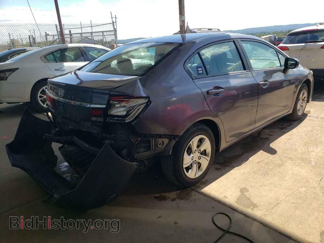 2015 HONDA CIVIC - VIN: 19XFB2F54FE291136 - Фото 4
