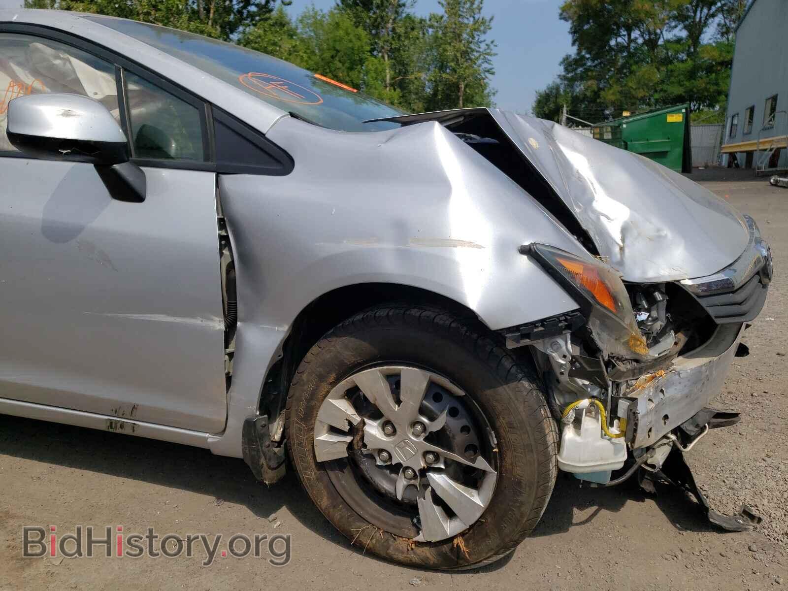 2012 HONDA CIVIC - VIN: 19XFB2F57CE350630 - Фото 9