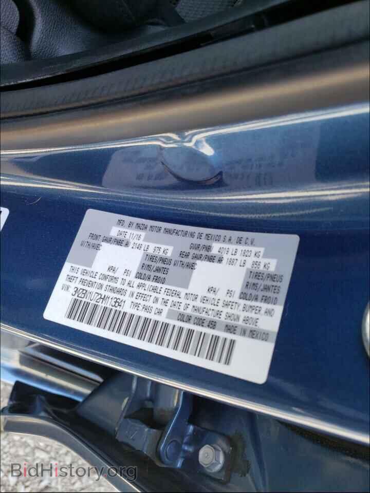 2017 MAZDA 3 - VIN: 3MZBN1U72HM113641 - Фото 10