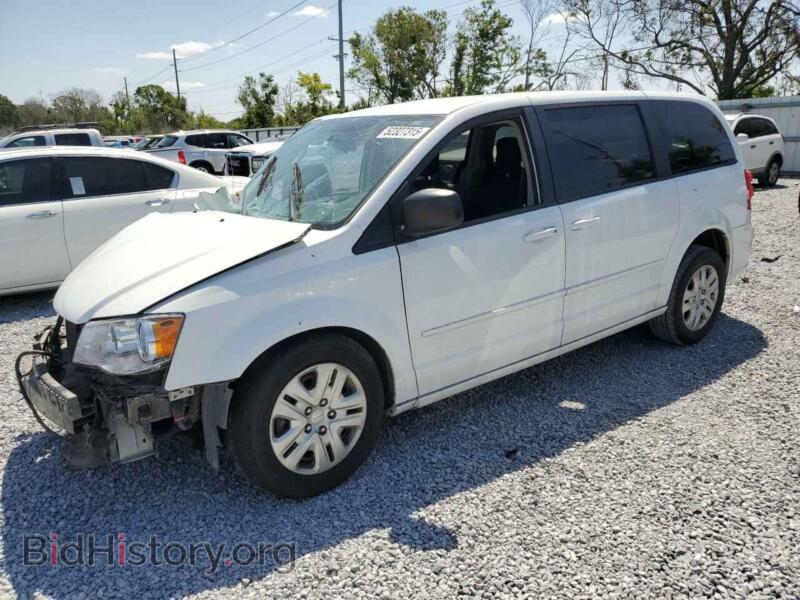 2016 Dodge CARAVAN SE (VIN 2C4RDGBG5GR372139) — фото 1 из 15, Copart, повреждение: бок