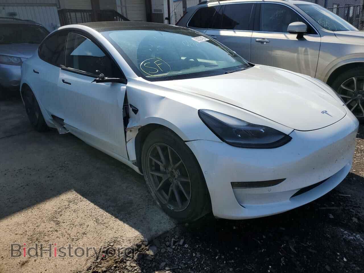 Photo 5YJ3E1EB2MF924834 - TESLA MODEL 3 2021