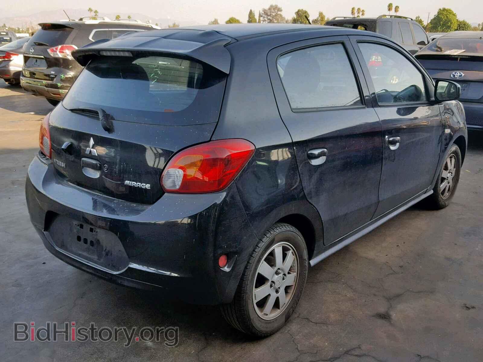 2014 MITSUBISHI MIRAGE - VIN: ML32A4HJ7EH005010 - Фото 4