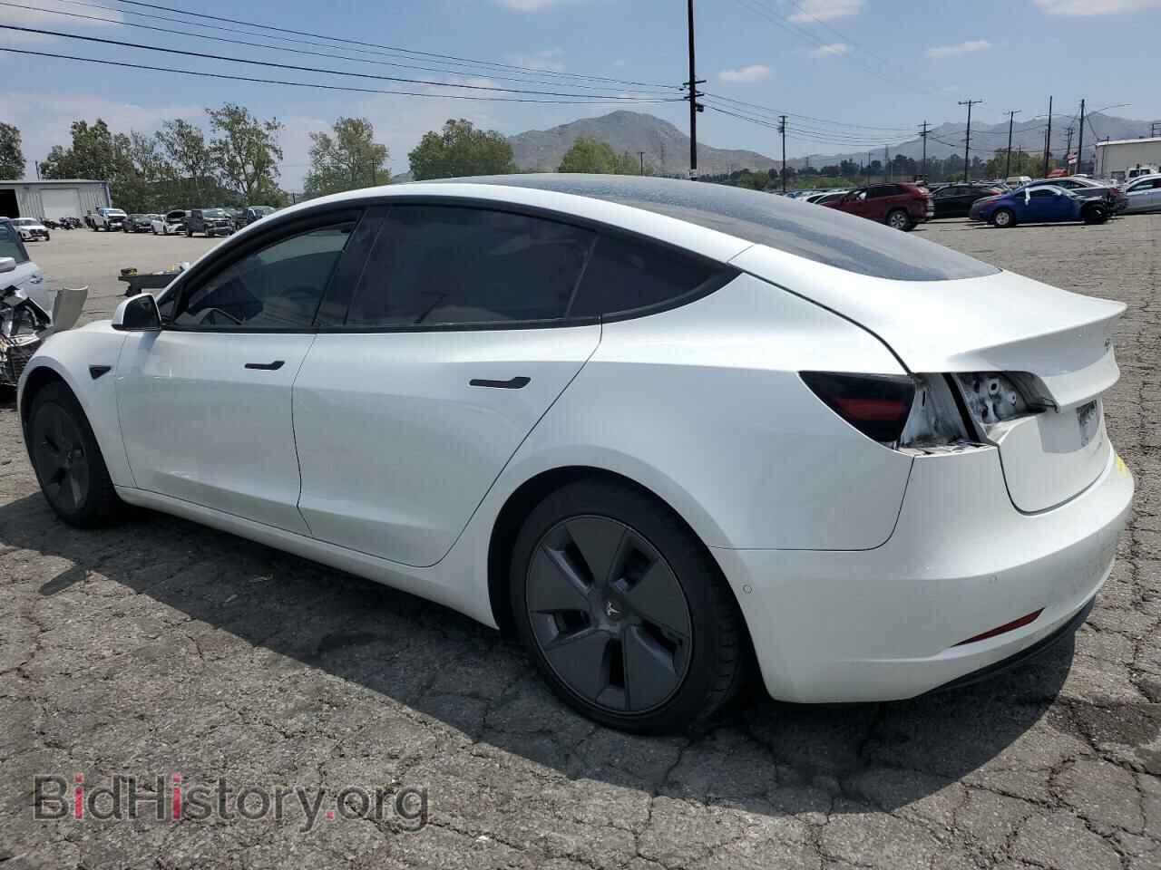 2022 TESLA MODEL 3 - VIN: 5YJ3E1EB4NF182938 - Фото 2