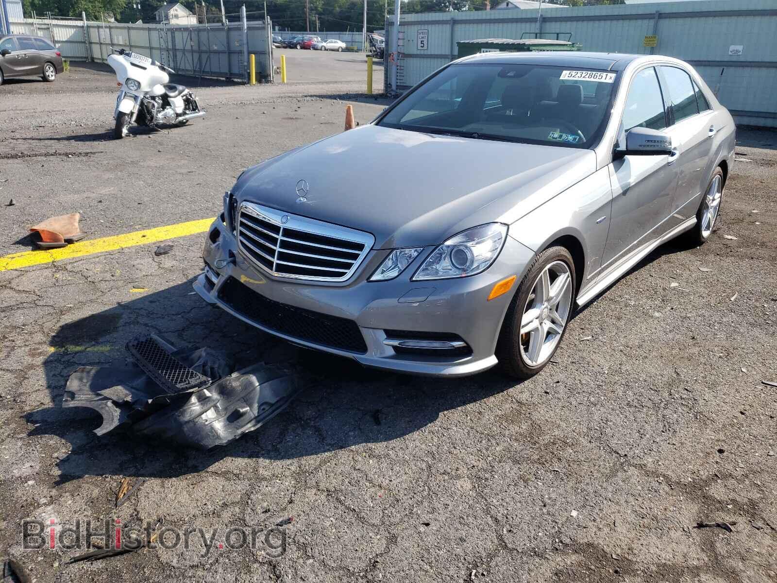 2012 MERCEDES-BENZ E-CLASS - VIN: WDDHF9BBXCA656456 - Фото 2