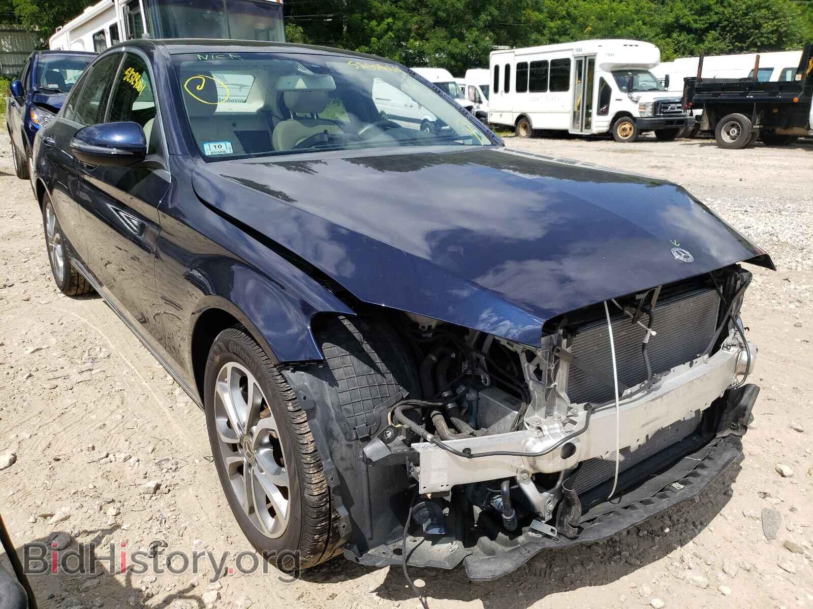 Photo WDDWF4KB2JR340302 - MERCEDES-BENZ C-CLASS 2018