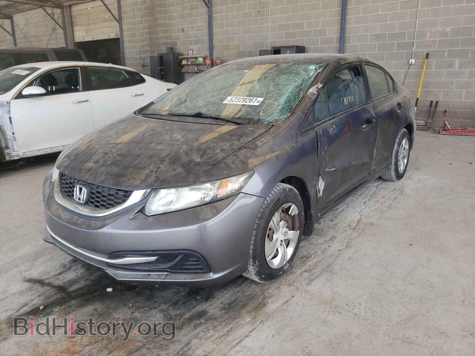 2014 HONDA CIVIC - VIN: 19XFB2F56EE049656 - Фото 2