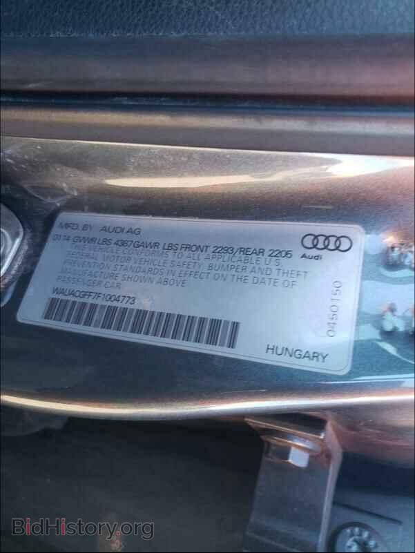 2015 AUDI A3 - VIN: WAUACGFF7F1004773 - Фото 10