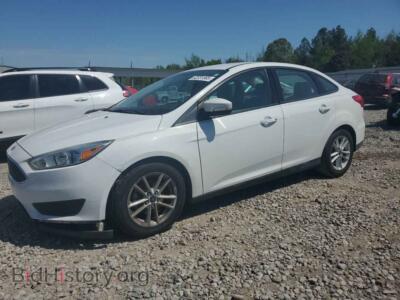 2015 Ford FOCUS SE, white — VIN 1FADP3F21FL335062, Copart