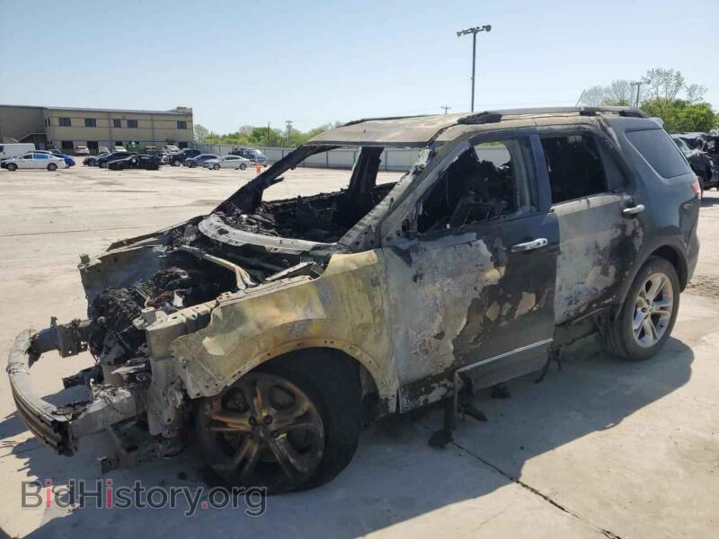 2014 Ford EXPLORER Limited (VIN 1FM5K8F86EGB11951) — photo 1 of 12, Copart, damage: burn